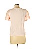Ann Taylor 100% Cotton Pink Short Sleeve Top Size L (petite) - photo 2