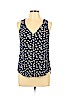 Old Navy 100% Rayon Blue Sleeveless Blouse Size L - photo 1