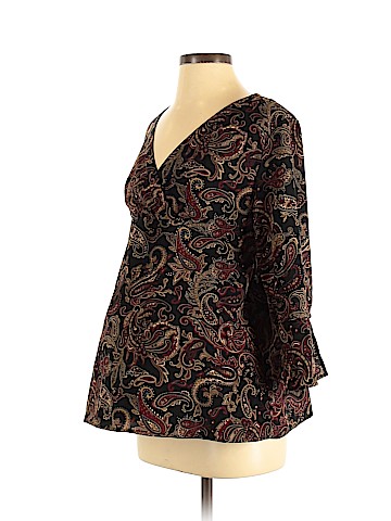 Motherhood 3/4 Sleeve Blouse (view 1)