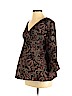 Motherhood 100% Polyester Black 3/4 Sleeve Blouse Size S - photo 1
