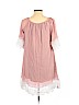 Mlle Gabrielle 100% Polyester Pink Casual Dress Size L (petite) - photo 2