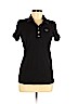 Juicy Couture 100% Cotton Black Short Sleeve Polo Size M - photo 1