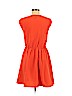 H&M 100% Polyester Orange Casual Dress Size 6 - photo 2