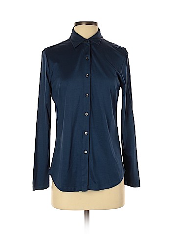 J. McLaughlin Long Sleeve Silk Top (view 1)