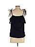 Ann Taylor LOFT 100% Cotton Blue Sleeveless Top Size XS (petite) - photo 2