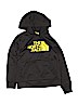 The North Face 100% Polyester Solid Black Pullover Hoodie Size M (youth) - photo 1