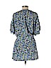Rebecca Taylor 100% Silk Blue Casual Dress Size 10 - photo 2