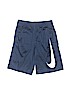 Nike 100% Polyester Blue Athletic Shorts Size 7 - photo 1