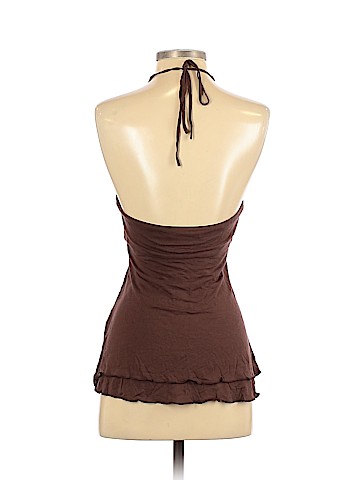 BCBGMAXAZRIA Sleeveless Silk Top (view 2)