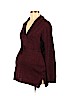 Derek Heart Maternity 100% Acrylic Burgundy Pullover Sweater Size M - photo 1