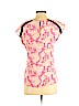 Banana Republic 100% Polyester Pink Short Sleeve Blouse Size XS (petite) - photo 2