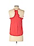 Rebecca Taylor 100% Silk Pink Sleeveless Silk Top Size 2 - photo 2