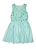 The Children's Place 100% Polyester Teal Dress Size 2XL (kids) - photo 1