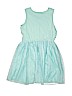 The Children's Place 100% Polyester Teal Dress Size 2XL (kids) - photo 2