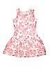 The Children's Place 100% Polyester Print Pink Special Occasion Dress Size 14 - photo 1