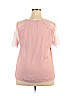 Shein 100% Polyester Pink Short Sleeve Blouse Size 1X - photo 2
