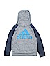 Adidas 100% Polyester Gray Pullover Hoodie Size S (youth) - photo 1