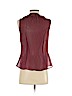 Banana Republic Factory Store 100% Polyester Burgundy Sleeveless Blouse Size S (petite) - photo 2