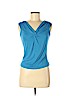 Jones New York Blue Sleeveless Top Size M (petite) - photo 1