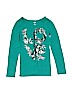 Old Navy Teal Long Sleeve T-Shirt Size 8 - photo 1