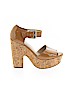 KORS Michael Kors Tan Heels Size 8 - photo 1