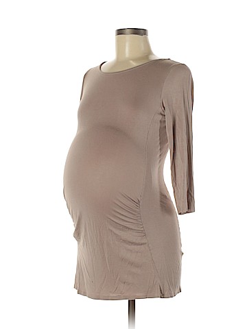 Mother Bee maternity 3/4 Sleeve Top (view 1)