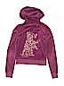 Juicy Couture Burgundy Zip Up Hoodie Size M (youth) - photo 2