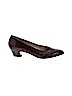Salvatore Ferragamo 100% Leather Brown Heels Size 8 1/2 (narrow) - photo 1