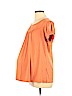 Motherhood Orange Short Sleeve Top Size L - photo 1
