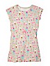 The Children's Place Print Gray Dress Size 14 - photo 1