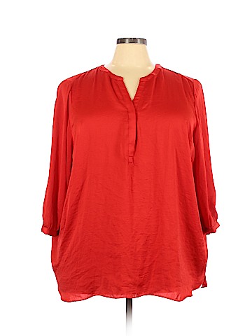Apt. 9 3/4 Sleeve Blouse (view 1)