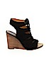 Melrose and Market Black Wedges Size 4 1/2 - photo 1