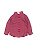 Tahari Plaid Burgundy Long Sleeve Button-Down Shirt Size 4T - photo 1