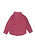 Tahari Plaid Burgundy Long Sleeve Button-Down Shirt Size 4T - photo 2