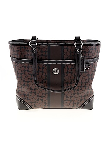 Coach Factory Leather Tote (view 1)