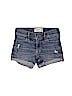 Abercrombie Blue Denim Shorts Size 9 - 10 - photo 1