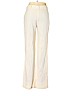J. McLaughlin 100% Linen Ivory Linen Pants Size 10 - photo 2
