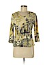 Allison Daley Yellow 3/4 Sleeve T-Shirt Size M (petite) - photo 1