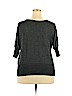 Mossimo Supply Co. Gray Long Sleeve Top Size XL - photo 2