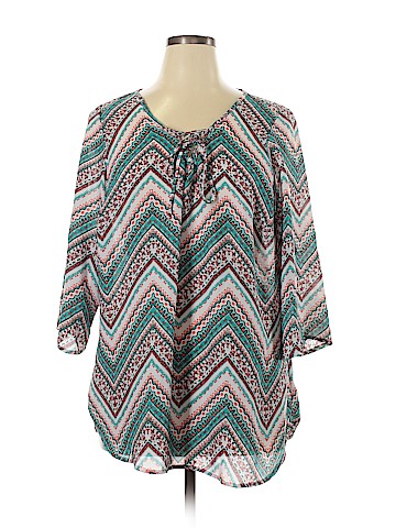 Soulmates 3/4 Sleeve Blouse (view 1)