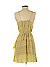 Rebecca Taylor 100% Silk Yellow Casual Dress Size 2 - photo 2