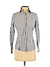 Escada 100% Cotton Blue Long Sleeve Button-Down Shirt Size EU 34 / US 4 - photo 1