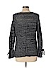 Ann Taylor LOFT 100% Cotton Gray Pullover Sweater Size L (petite) - photo 2