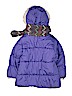 London Fog 100% Polyester Solid Purple Coat Size 6X - photo 2