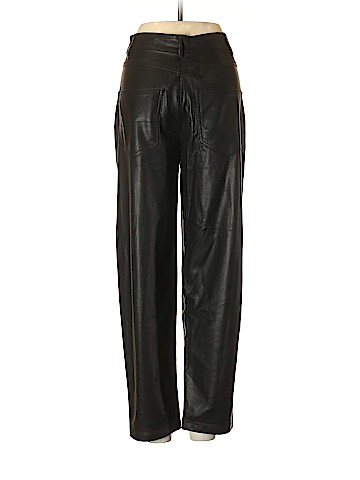 Zara Faux Leather Pants (view 2)