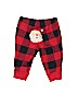 Carter's 100% Cotton Checkered-gingham Red Casual Pants 0-3 MO / 3 MO - photo 2