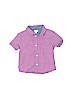 Gymboree 100% Cotton Checkered-gingham Pink Short Sleeve Button-Down Shirt Size 2T - photo 1