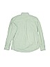 Bella Bliss 100% Cotton Green Long Sleeve Button-Down Shirt Size 10 - photo 2