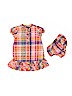 Ralph Lauren Checkered-gingham Pink Dress 18-24 MO / 24 MO - photo 1