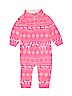 Carter's 100% Polyester Print Pink Long Sleeve Outfit 6-9 MO / 9 MO - photo 1